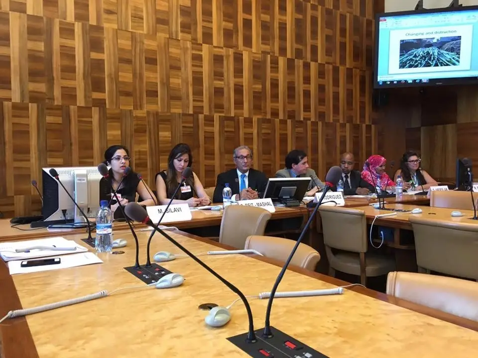 مشاركة وفد منظمة حقوق الانسان الأهوازية في أعمال الدورة 32 لمجلس حقوق الانسان في الامم المتحدة في جنيف