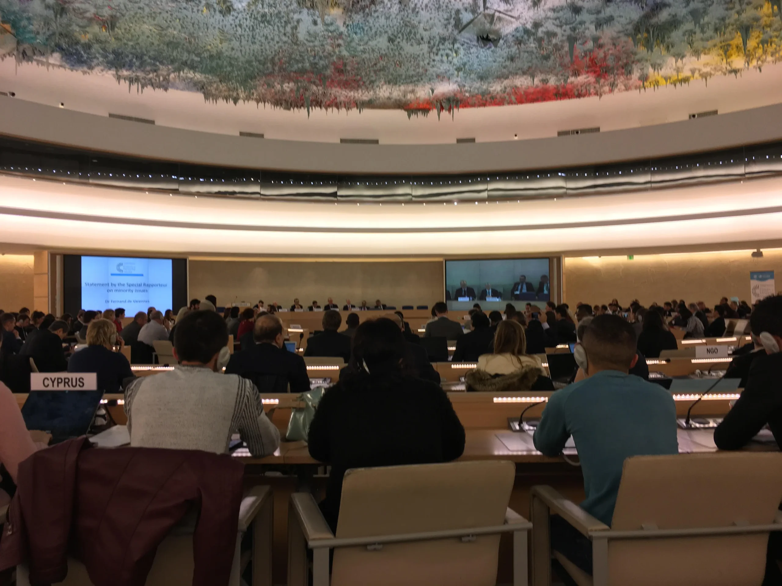 كلمة منظمة حقوق الانسان الأهوازية بالمنتدى العاشر للأقليات بالأمم المتحدة