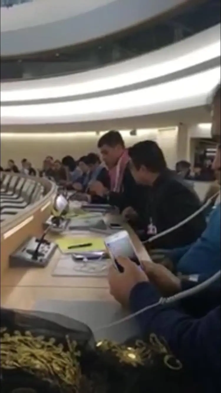 DSPA’s representative speaks at the 10th UN Forum on Minority Issues