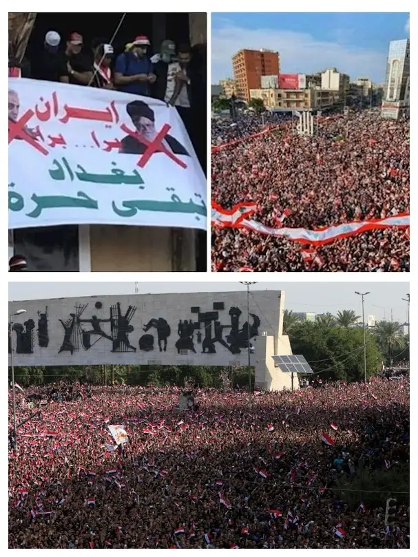 ندين تدخلات النظام الإيراني لقمع الاحتجاجات في العراق ولبنان